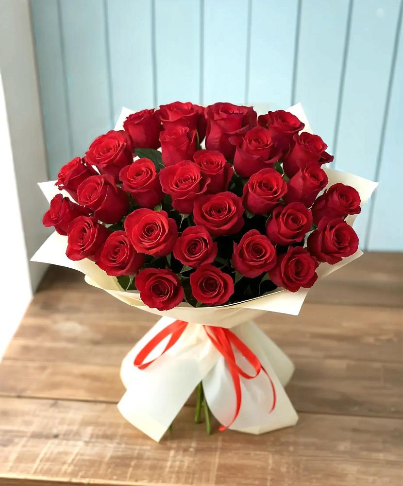 Букет 29 Красных роз в Лучинское