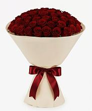 Букет 101 Бордовая роза Блэк Бакарра #REPLACE_PRED# Лучинское