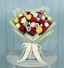 Букет цветов из:  Розы в Лучинское