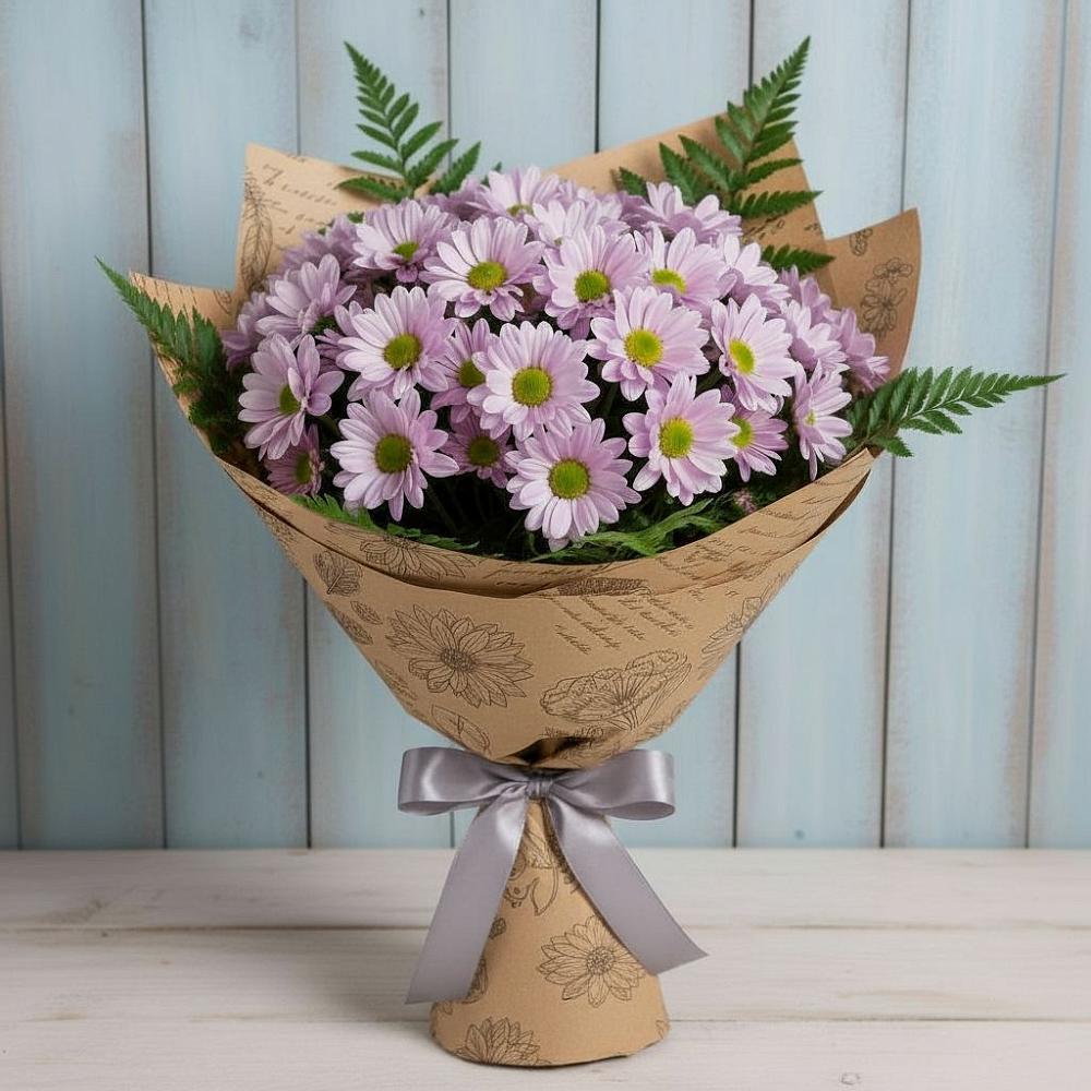 Букет цветов из: Хризантемы в Лучинское
