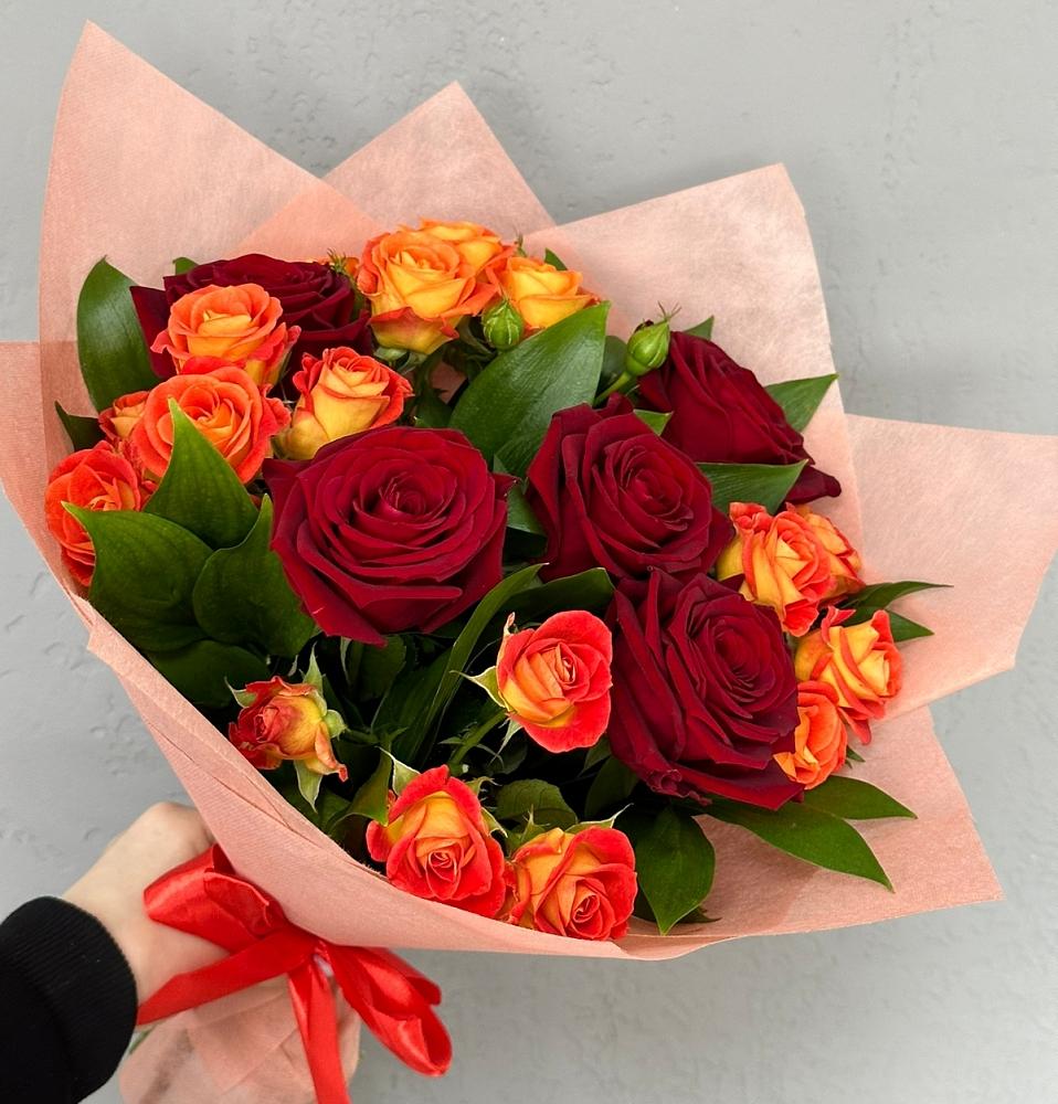 Букет Любовь и восторг в Лучинское