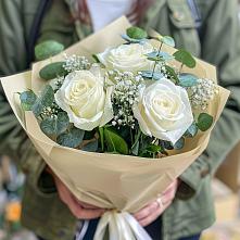 Букет цветов из:  Розы в Лучинское