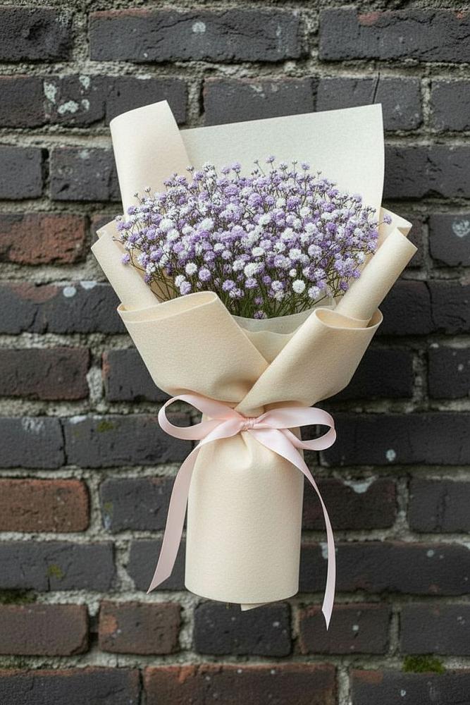 Букет цветов из: Гипсофила в Лучинское