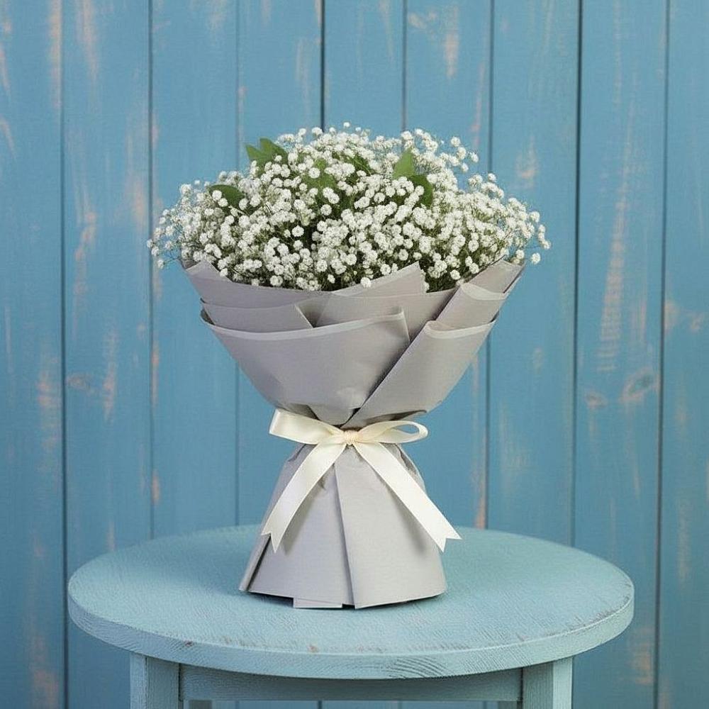 Букет цветов из: Гипсофила в Лучинское