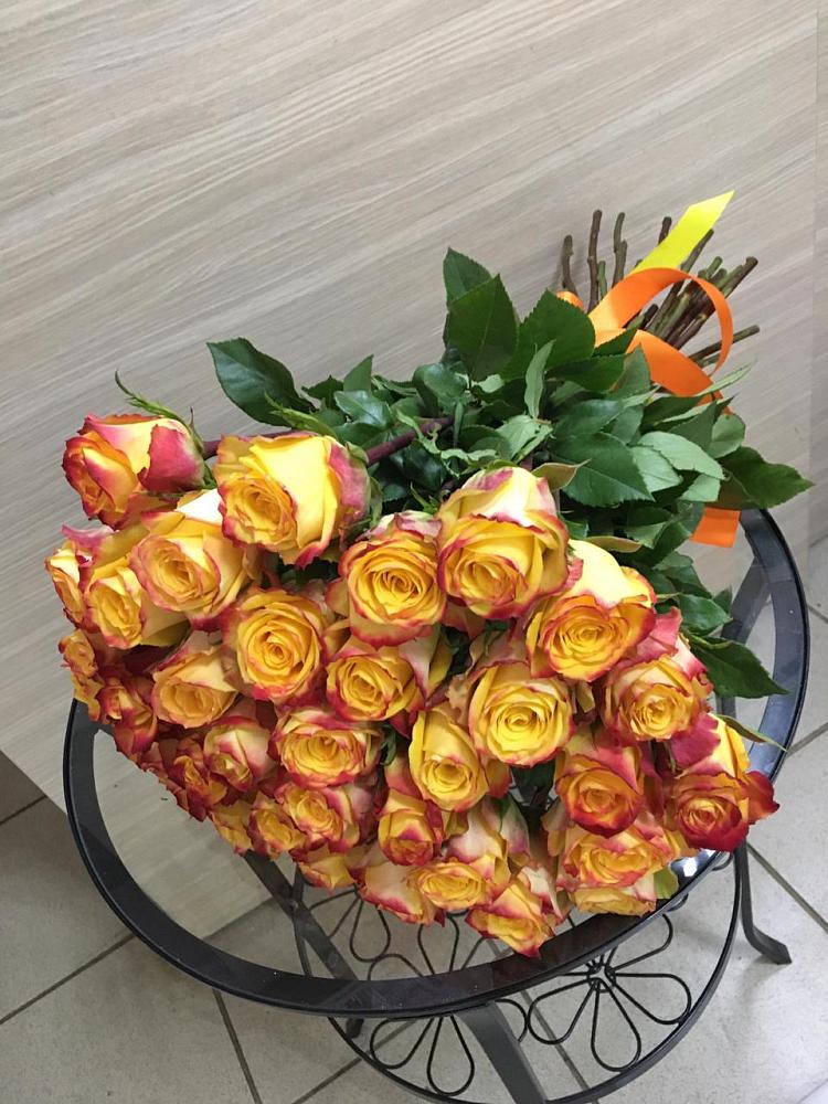 Букет Желтые розы в Лучинское