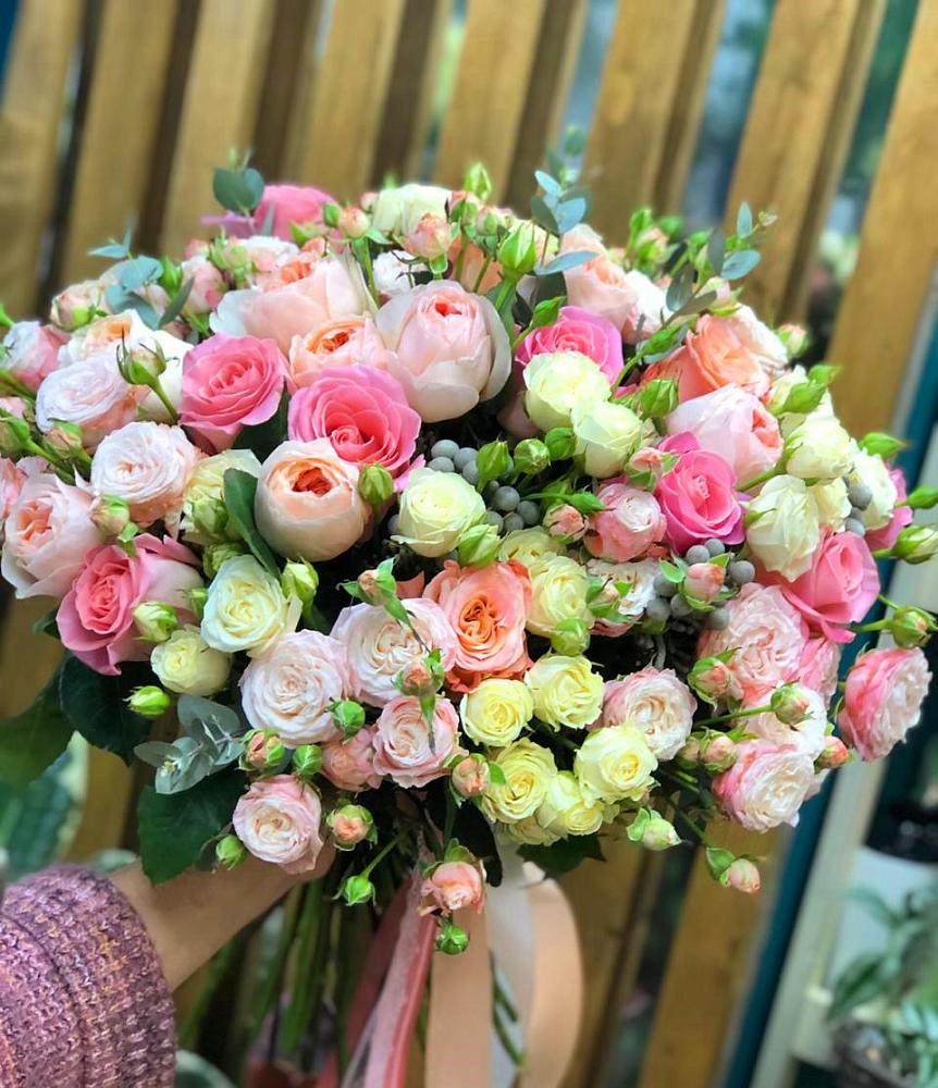 Букет цветов из: Розы в Лучинское