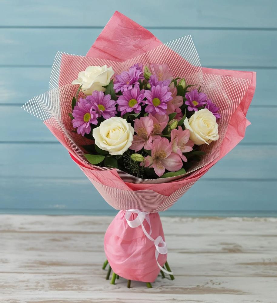 Букет цветов из: Герберы в Лучинское