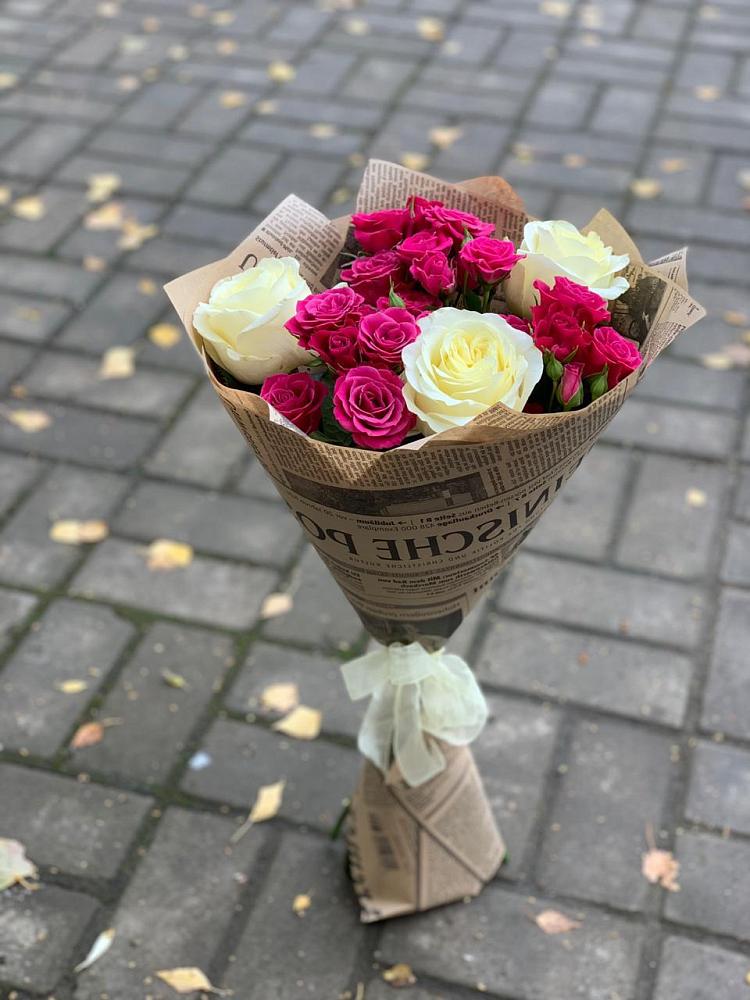 Букет цветов из: Розы в Лучинское