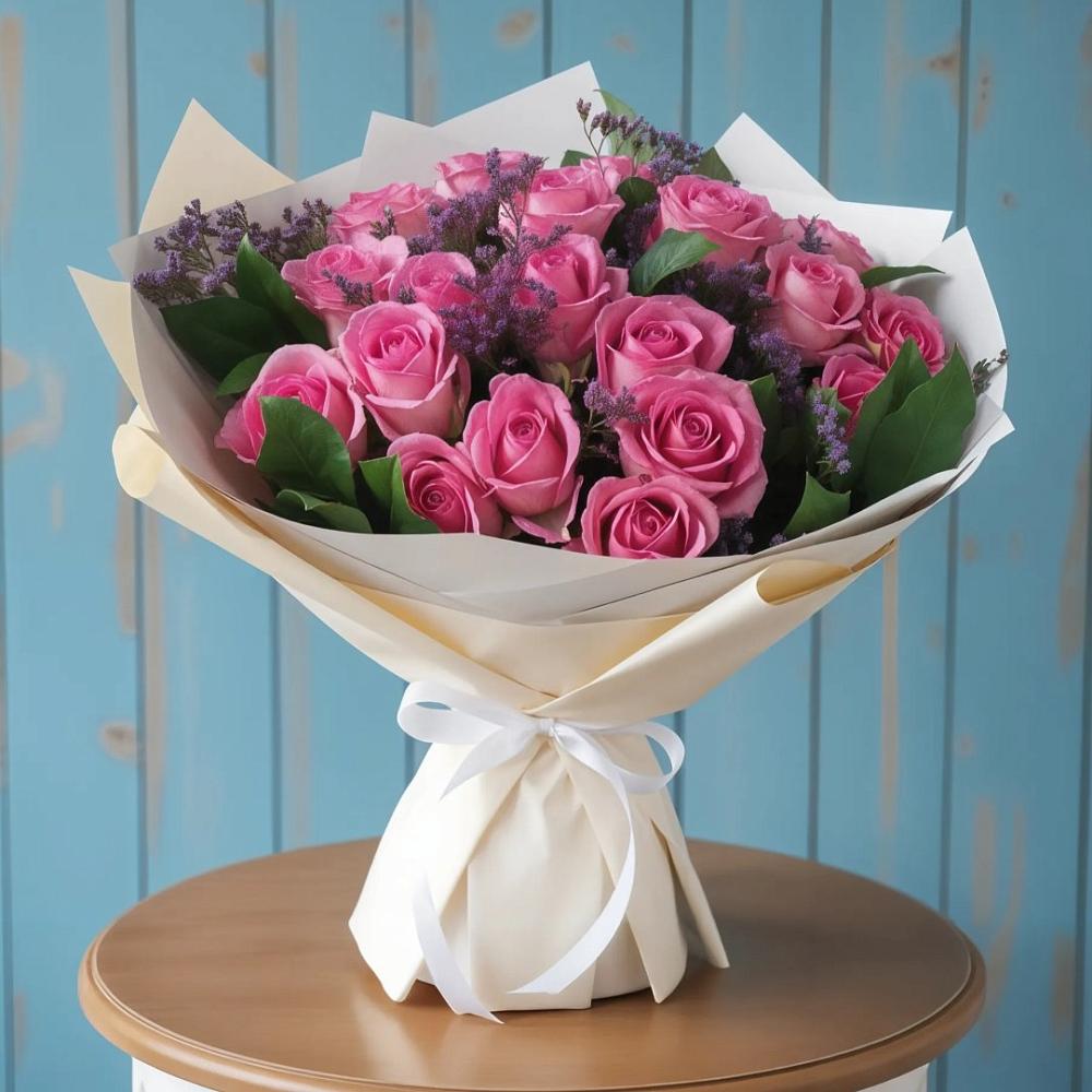 Букет цветов из: Розы в Лучинское