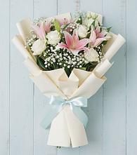 Букет цветов из:  Лилии в Лучинское