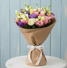 Букет цветов из:  Лизиантусы в Лучинское
